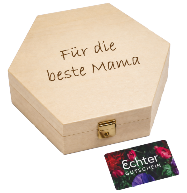 Geschenkbox mit Gutschein